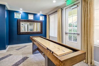 Game room with smart tv